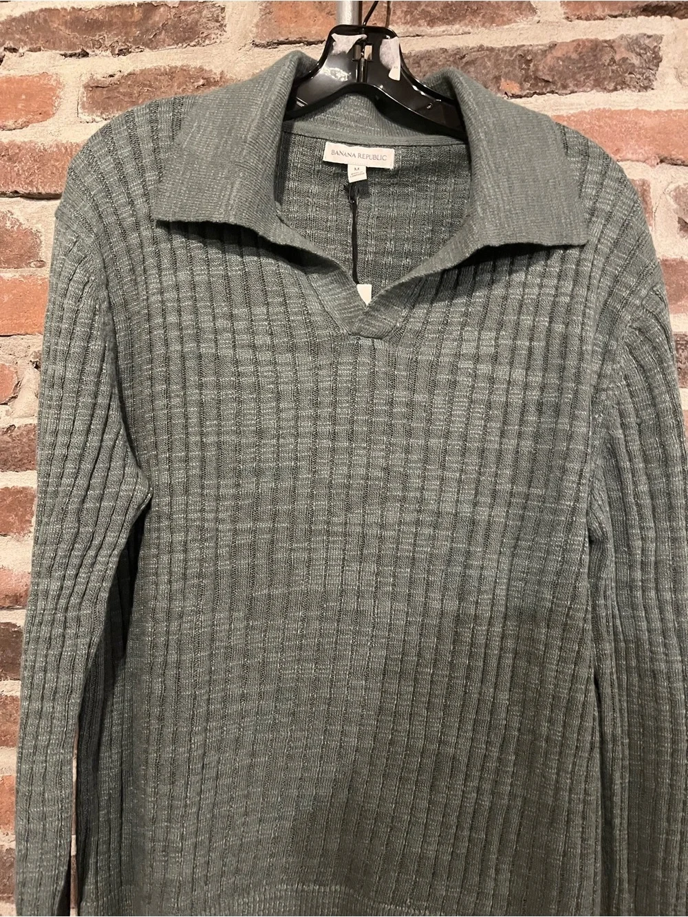 Banana Republic linen cotton slub sweater
